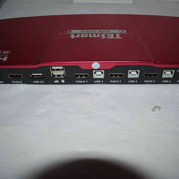 HDMI 4K KVM Switch 2 port HKS0201A2U Supports UHD 4K 60Hz Mouse Keyboard - Picture 9 of 9